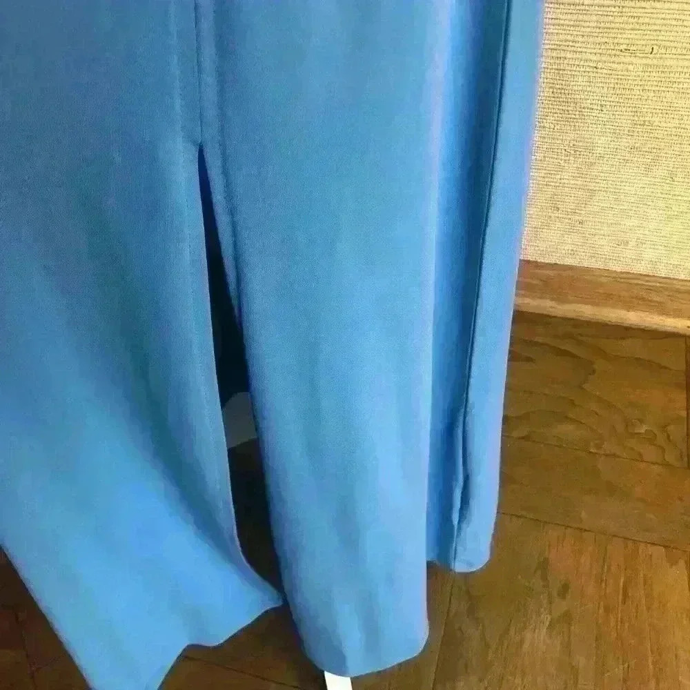 NEW! New York & Company Neck Tie Maxi Dress. - Picture 5 of 8